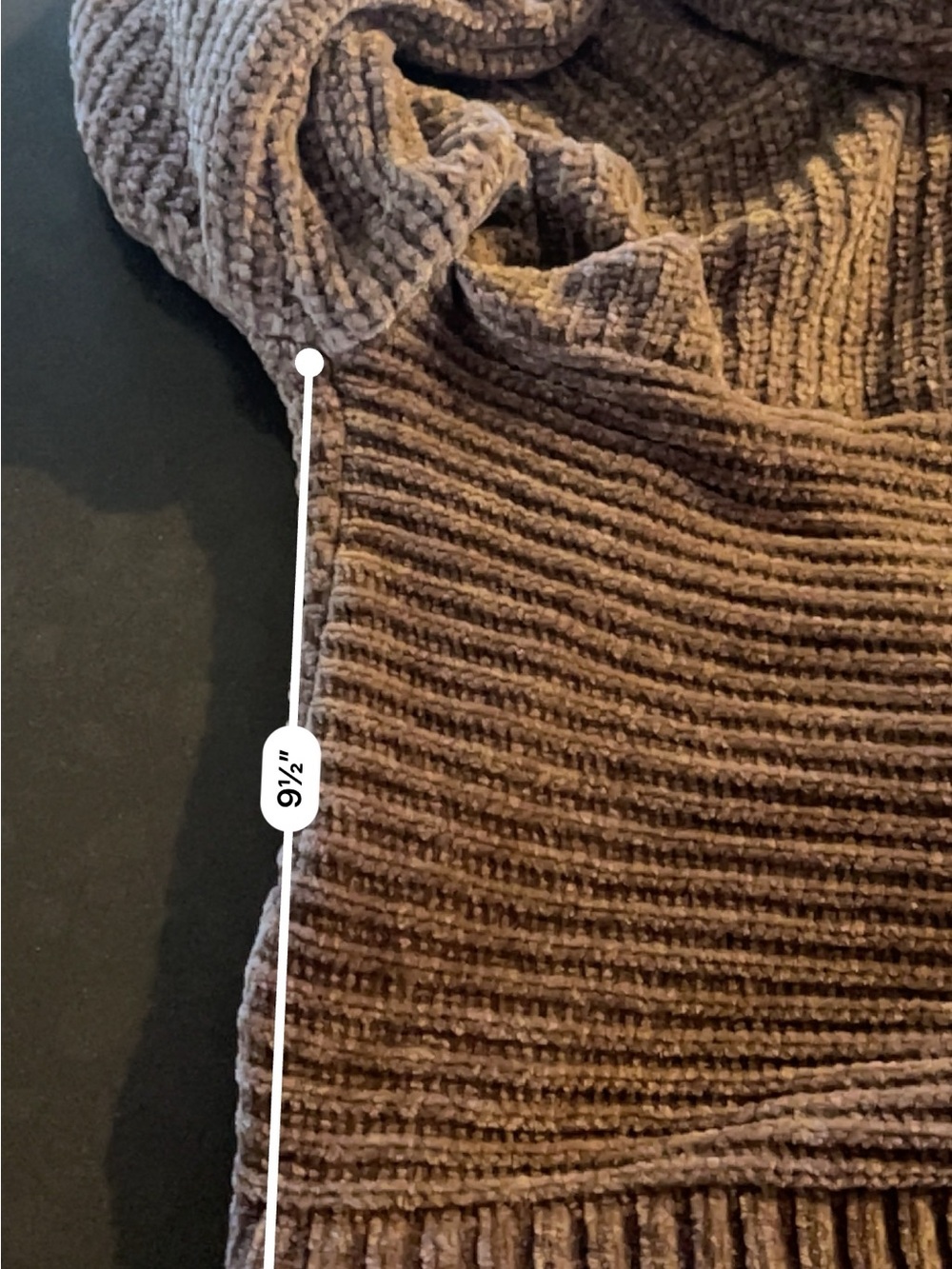 Altar’d State Brown Chenille Patchwork Sweater Women S Oversized Cropped - Picture 5 of 8